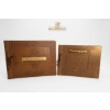 Image 1 : Vintage Photo Albums 1950s Art Deco-Style Embossed Covers 
