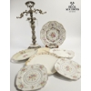 Image 1 :  collection of plates ( Bavaria porcelain  "Chateau Dresden , 2 Royal Albert Petit Point ....