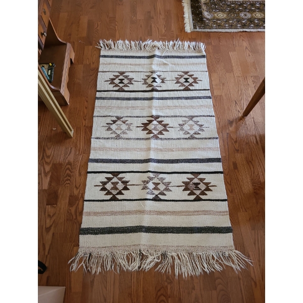 Gorgeous Woven Bone Rug - 61x34