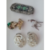 Image 3 : Beautiful Vintage Broach & Earring Assortment