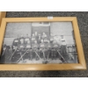 Image 4 : Three Framed Vintage Black-and-White Hockey Photographs