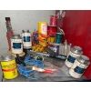 Image 2 : Multiple Spools Of Various Colored Wire, Liquid Electrical Tape & Miscellaneous Tools