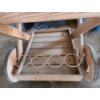 Image 3 : Wooden Outdoor Garden Cart 24 W, 27 D, 28 T (Top is Removeable Tray)
