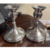 Image 2 : Two Sterling Silver Candle Holders & Assortment of Fine Table/Dinner Ware 