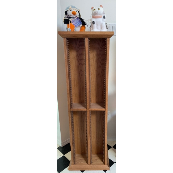 Rotating C.D. Storage Cabinet (DBL Sided) 16x14x49 & More