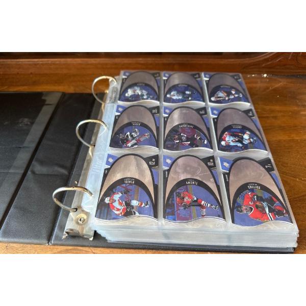 Large Binder Full of Hockey Cards - Upper Deck