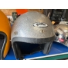 Image 4 : collection of cool, vintage helmets and a bicycle helmet