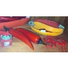 Image 4 : Collection of "Pepper" Decor- Kitchen Linens, Cutting Board 13.5 X 10, Ceramic Jar 12 X 8 and More! 