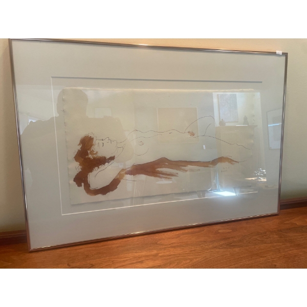 Francine Gravel 1986 Original Ink Drawing 32 x 22