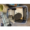 Image 2 : Large Lot Of Misc Items Lights Power Inverters Antique Pulleys 