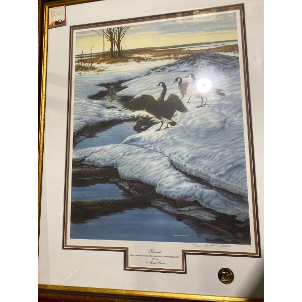 "Renewal" Print by Michael Dumas (26.5" x 18.75" Inches Before Frame)
