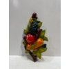 Image 1 : Chalk Fruit, Group of Apple, Grapes, Pears, Plums, and more 14H
