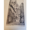 Image 2 : Etching "South Door" by J.W. King 15 X 11 W Including Matting