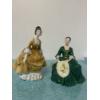 Image 1 : Royal Doulton "Coralie" and Royal Doulton "A Lady from Williamsburg"