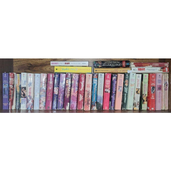 Books From Authors Including: Johanna Lindsey, Rachel Fielding, and Others