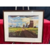 Image 1 : Lochhead, Farm Road to  Tiny Town, Print 14Wx10H