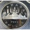 Image 3 : 1983 Canadian Silver & Nickel Dollar Proof Set