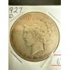 Image 2 : 1927-D Peace Silver Dollar USA