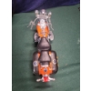 Image 9 : Handmade Oilers Blanket, Steel Sign, Oilers Mask, Toy Bike that Makes Noise