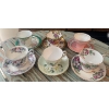 Image 1 : Six Collectible Tea Cups & Saucers  Royal Albert & Aynsley
