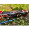 Image 3 : New three person Eskimo quickfish, three fishing hut with Berkley fishing bag and hand powered auger