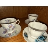 Image 3 : Bone China Teacup & Saucer Collection, 7 Pairs; Royal Albert, Royal Gratton, Foley, Grosvehot