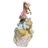 Image 2 : Capodimonte Porcelain Figurine Group, Made in Italy, Small Chip to Rose