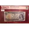 Image 1 : Certified Bank of Canada 1973- $1 Bill LA4424444- BC-46a/ Extra Fine 40