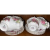 Image 9 : Royal Albert Bone China England "Prarie Rose" Variety of Pieces Cups, Saucers,  Serving Plates, Crea