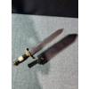 Image 1 : 24" Heavy Broad Sword w/ Leather Sheath