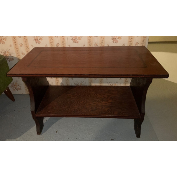 Antique Table (28W, 15D, 18T) and Desk (22W, 12D, 27T) 