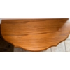 Image 3 : Pine Demi-lune Half Moon Hallway Table 34x15x31
