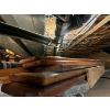 Image 1 : 1 1/2 x 9inch planks for a long sized water bed stained mahogany pine boards 
