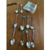 Image 7 : Collector's Spoon Collection Including Many Sterling Stamped Pieces 