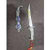 Image 2 : Decorative Collectible Fantasy Dagger with Ornate Scabbard