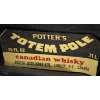 Image 4 : Fillable Bull + Potters Totem Pole Whiskey Flask 