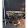 Image 5 : Silver Plated Pedestal Bowl with Grape Vine and Leaf Motif
