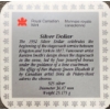 Image 4 : 1992 Kingston to York Proof Silver Dollar  92.5% Silver 25.175 Grams