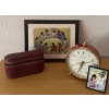 Image 1 : Oculus Aida Opera Glasses 2.5x30 Blessing Wind Up Clock De Grazia Art 7x5.5