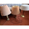 Grouping of 5 Lamps- Tallest is 27 T, 5 W Base 