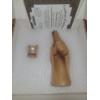 Image 2 : Olive Wood Nativity Scene Figurines- Tallest: Melchior 6 T