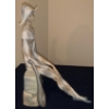 Image 2 : LLADRO Porcelain Sad Harlequin Sculpture  - 5W, 11D, 14T