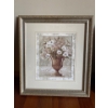 Image 5 : 2 Framed Art Prints - Florals 17x19 Inches