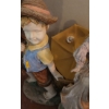 Image 2 : Resin Garden Decor: Boy w/ Basket 16 T, Tallest Bunny w/ Basket 17 T and More!
