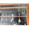 Image 2 : Display Case w Asst Spoons 24 w, 20 h