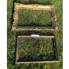 Antique Frames - Restored Gold Ornate Frame 25 1/4 w, 17 1/4 h & Picture Frame 18 h & 21 w, 13 h