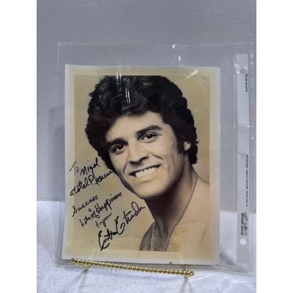 Signed Headshot of Eric Estrada
