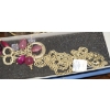 Image 4 : Costume Jewelry (1): Bracelets/ Fashion Watches, New Earrings/ Necklace in Boxes, Other Pieces 