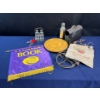 Image 1 : Collection of Vintage Items includes Lazy Susan Crib Board, Mini Milk Bottles, Water Bag And More