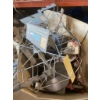 Image 4 : Metal Rotating Display Stand Lot with Base and Assorted Accessories